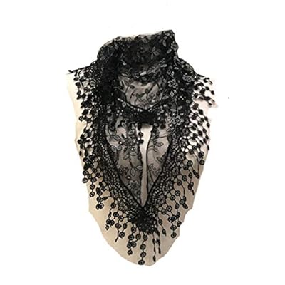Women's Fashion Lace Fringe Triangle Scarf Women's Fashion Lace Fringe Triangle Scarf
