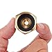 Litorange Lead-Free Brass Winterize Sprinkler Systems: Air Compressor Hose Water Faucet Blow Out Adapter Fitting For RV, Travel Trailer, Boat & Camper（a couple）