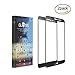 [2 Pack] Huawei Mate 9 Screen Protector [Tempered Glass] [Full Coverage] [Colored Edge], [3D Full Curved Edge] [No Bubble],Tempered Glass Protector for Huawei Mate 9 (Black)