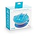 Primo Passi Baby Suction Bowl with Lid Snap-in Fork & Spoon - BPA Free First Stage Self Feeding Utensils
