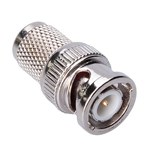 Keple BNC CCTV Plug Adapter RG59/ RG62 Coaxial Connector Cable Install SDI Adaptor With Brass Pin and holding Screw for CCTV Surveillance Security Camera DVI DAB CB Radio Antenna Coax Male Jack โ image 1