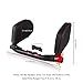 Aukee Car Seat Pillow Headrest Neck Support Travel Sleeping Cushion for Kids Adults Black