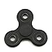 Tri Fidget Hand Spinner Toy Time Killer Perfect Focus Toy For Kids&Adults Relieves ADHD Anxiety With Premium Hybird Ceramic Bearing And Gift Box Packaging (Black)