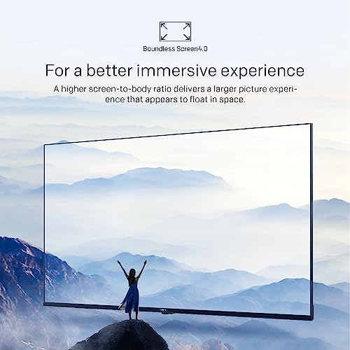 Skyworth 65-Inch UE7600 Series LED 4K UHD Google TV, HDR10, Dolby Audio, Bezel-Less Design, Ultra-Slim, Bluetooth Remote, Smart TV with Chromecast and Google Assistant Built-in (65UE7600, 2023 Model)