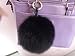 FURTALK Fur Pom Pom Keychain Bag Charm Fur Handbag Charms Original