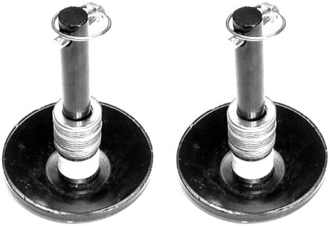 Snow Plow Shoe Pair Western Meyer Boss Fisher Curtis Hiniker Snowplow Foot Skid Ski (LOT OF TWO)