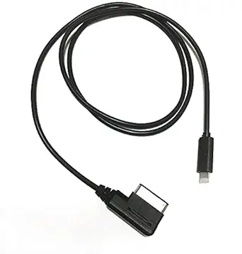 Car AMI AUX Cable, Charging Cord for Audi and VW, 2 in 1 Car Music Audio and Charging Adapter Cord Compatible with iPhone 11 Pro / 11 / XS/Max/X/ 8/7 /6 /6s / Plus / 5 / 5c / 5s