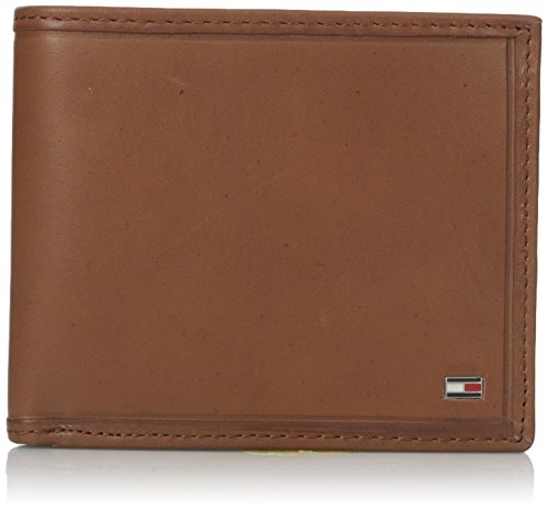 Tommy Hilfiger Men's 100% Leather Multicard Passcase Wallet