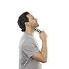 ConairMAN Super Stubble Ultimate Flexhead Trimmer; Razor-Sharp Etched Blade Technology with Pivoting Flex Head; 15 Digital Settings ranging from 0.4mm to 5.0mm; Black - Wet/Dry + Lithium Ion Powered