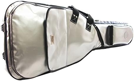 NAHOK Electric Guitar Protection Carry Case [The Expendables 2] Silver {Waterproof, Temperature Adjustment &amp; Humidity Regulation}