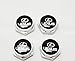 4 Pcs Separate Chrome LICENSE PLATE FRAME Bolt Screws For Lexus