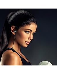 Audífonos Fusion Beats con Bluetooth, la mejor calidad, cancelación de ruido, a prueba de sudor, de alta calidad de sonido, ajuste seguro para el deporte, 8 horas ?Tiempo de juego con micrófono integrado