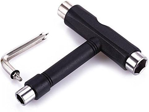 urxcellent Skateboard Longboard Roller Skate Skating Scooter T Type L Wrench Spanner Hexagon Assemble Repair Tools