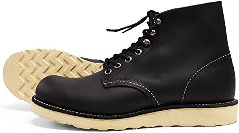 Amazon レッドウィング Redwing クラシックワークブーツ 6 Round Toe Black Chrome Style No 8165 7 5インチ Blackchrome Red Wing レッドウィング シューズ バッグ