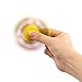 U-miss Tri Fidget Hand Spinner/Ultra Fast Bearings/Toy Great Gift- Perfect For Relieving Stress, Anxiety and Killing Time. (Yellow)