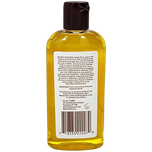 Desert Essence Oil Jojoba 100%, 2 Pack