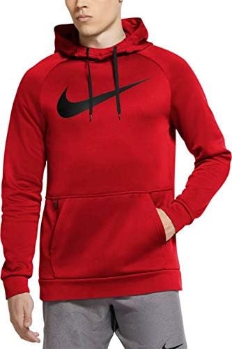 red and black nike hoodie