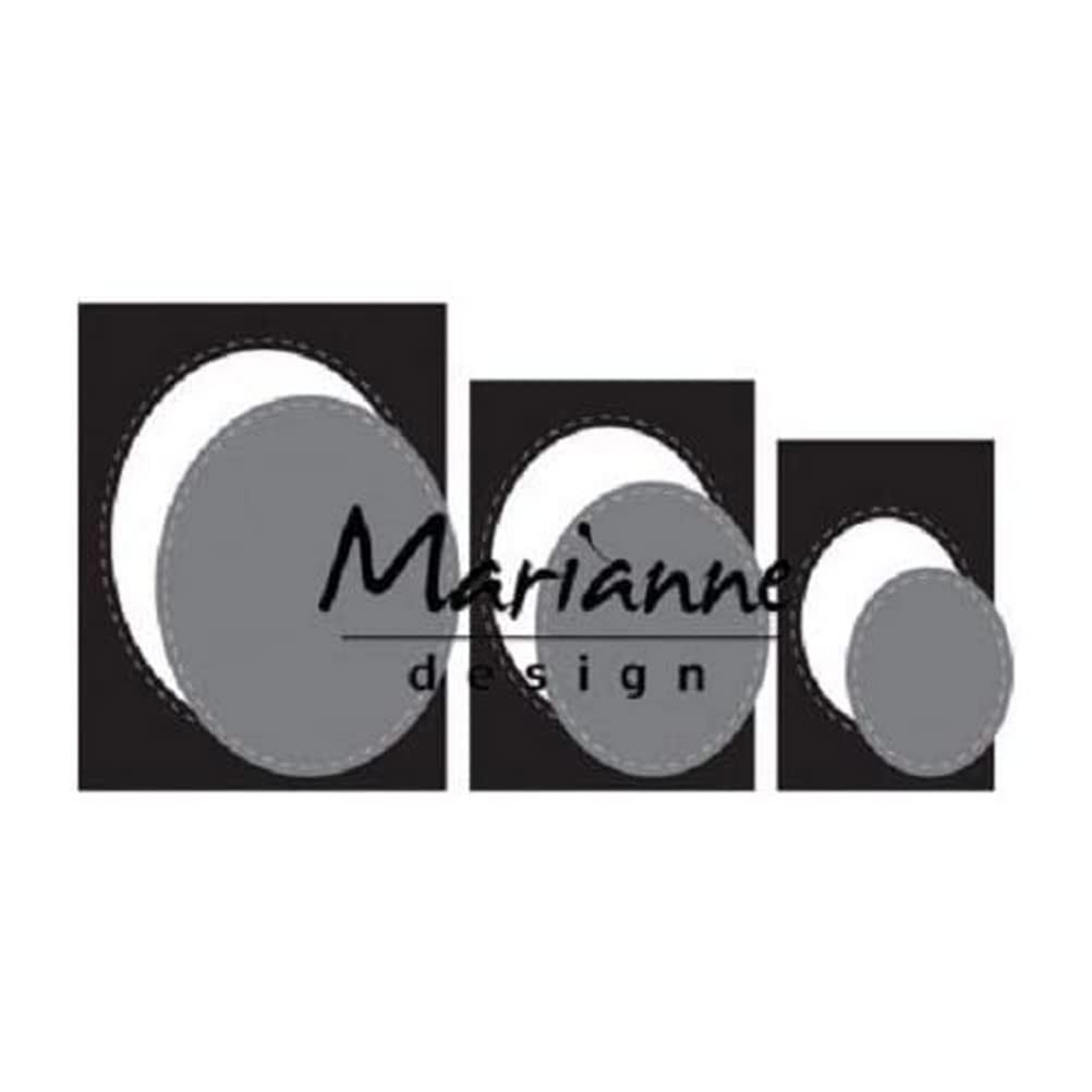 Marianne Design Cutting Die, Metal, Silver Grey, Medium