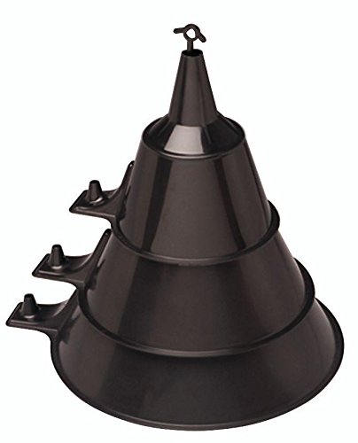 MIDWEST CAN 3588 Polyethylene Funnel Set (3 Piece)