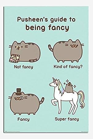 fancy pusheen