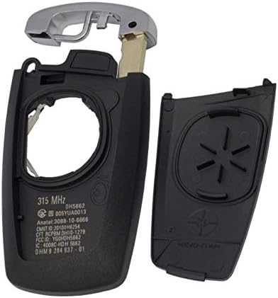 4 Button car Key fob case Shell Keyless Entry Remote Replacement for BMW 1 2 3 4 5 6 7 Series X3 M2 F Series F10 235ix 320 E90 E92 E93 X5 F10 F20 F30 F40 - Image 5