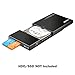 Inateck 2.5 Inch USB 3.0 Hard Drive Enclosure External Case for 9.5mm 7mm SATA/HDD/SSD with 3 Ports USB 3.0 Hub, UASP Supported, Tool-Free(FE2007)