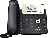 Yealink T21P E2 IP Phone, 2 Lines. 2.3-Inch Graphical Display. Dual-port 10/100 Ethernet, 802.3af PoE, Power Adapter Not Included (SIP-T21P E2)