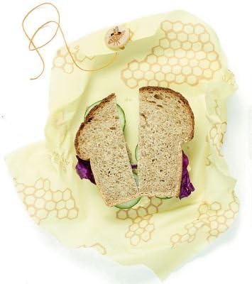 Bee’s Wrap Reusable Sandwich Wrap, 33cm x 33cm