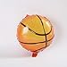 10pcs 18inch Basketball Balloons Aluminum Foil Balloon Party Supplies for Birthday Decoration