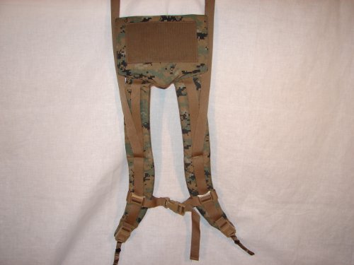 US Military Generation 2 ILBE Main Pack Component: Shoulder Straps, MARPAT Camo