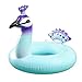 Peacock Swim Ring Pool Float - Wishtime Elegant Peacock Swimming Ring for Adult Summer Outdoor Inner Tube Swimming Toy
