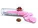 Mini Plastic Poker Chips: 7/8'' Pink Stacking Chips (50)