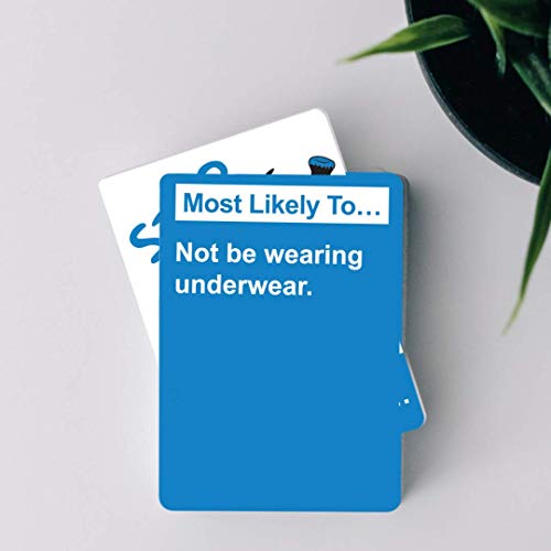 Stop Thinking Start Drinking! Card Game for Adults 150 Cards to Help