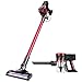 MOOSOO Cordless Vacuum Cleaner, 2 in 1 Stick Vacuum with 17Kpa Powerful Suction, Lightweight Handheld Vacuum, K17