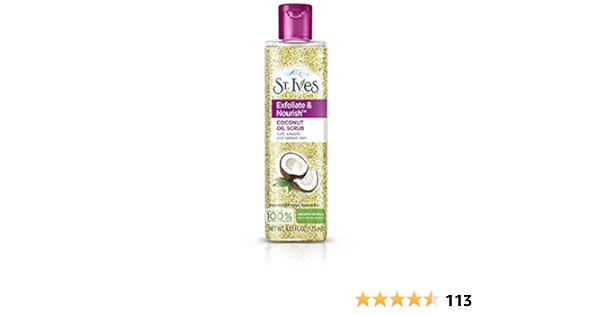 st ives coconut scrub