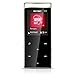 AGPTEK A01S 16GB MP3 Player Touch Button with FM /Radio, Lossless Sound Metal Music Player with Independent Lock (Support up to 128GB) for Sport, Black