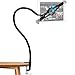 Costech Universal Fashion Flexible Gooseneck Long Arm Tablet Stand 360-degree Rotating Clip-on Mount for Ipad Mini, Ipad Air, Samsung Tablet (Black)