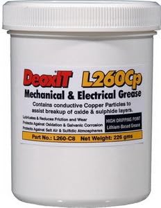 Caig DeoxIT L260Cp Electrical/ Mechanical Grease, 226 g Jar