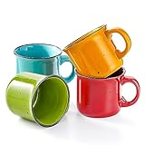 bestone Coffee Mugs Set of 4，16 oz Large Coffee