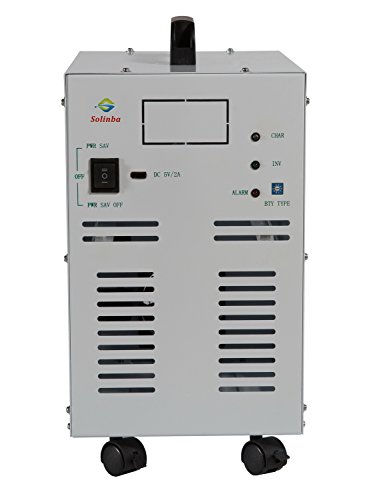 Solinba 3000w(Peak 9000w) Pure Sine Wave Off Grid Power Inverter 80A Battery Charge Function DC24v to AC110v Converter Generator 60Hz