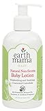 Earth Mama Angel Baby Natural Non-Scents Baby Lotion, Fragrance Free, 8 Ounce
