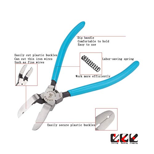 IOppWin Mutipurpose Cutting Pliers,Diagonal Stainless Steel Car Trim Puller Plier,Car Panel Puller Clip Pry Plastic Rivets Fastener Tool