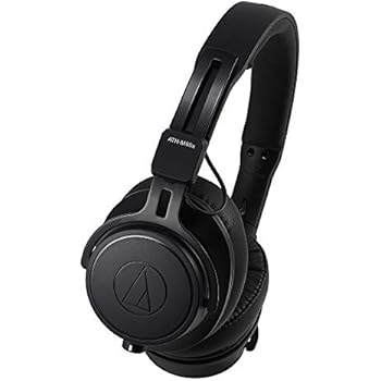 Audio-Technica ATH-M60X On-Ear Closed-Back Dynamic Professional Studio Monitor Headphones