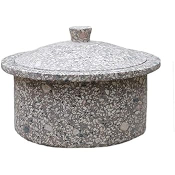 YIHOME- Casserole Cooker Manual Household Natural Ore European-Style Retro Multifunction Induction Cooker Soup Stone Pot Health High Capacity Non-Stick Pan Cooking Utensils,199.5Cm