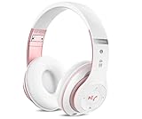 Bluetooth Headphones Over Ear, 6S Foldable Wireless