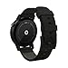 Motorola 2nd Generation Moto 360 42mm Smartwatch with Leather Wrist Band - Renewed (Black)
