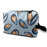 Food Image Cosmetic Bags Makeup Organizer Bag Pouch