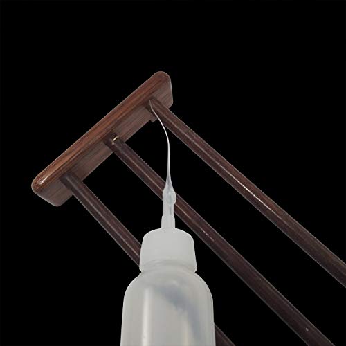 Corrines 100PCS Glue Micro-Tips,for Bottles Glue Extender Precision Applicator for Hobby, Crafting, Lab Dispensing,Adhesive Dispensers,