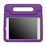 MoKo Case Fit iPad Mini 4 - Kids Shock Proof Convertible Handle Light Weight Super Protective Stand Cover Case Fit Apple iPad Mini 4 2015 Tablet, Purple