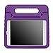 MoKo Case Fit iPad Mini 4 - Kids Shock Proof Convertible Handle Light Weight Super Protective Stand Cover Case Fit Apple iPad Mini 4 2015 Tablet, Purple